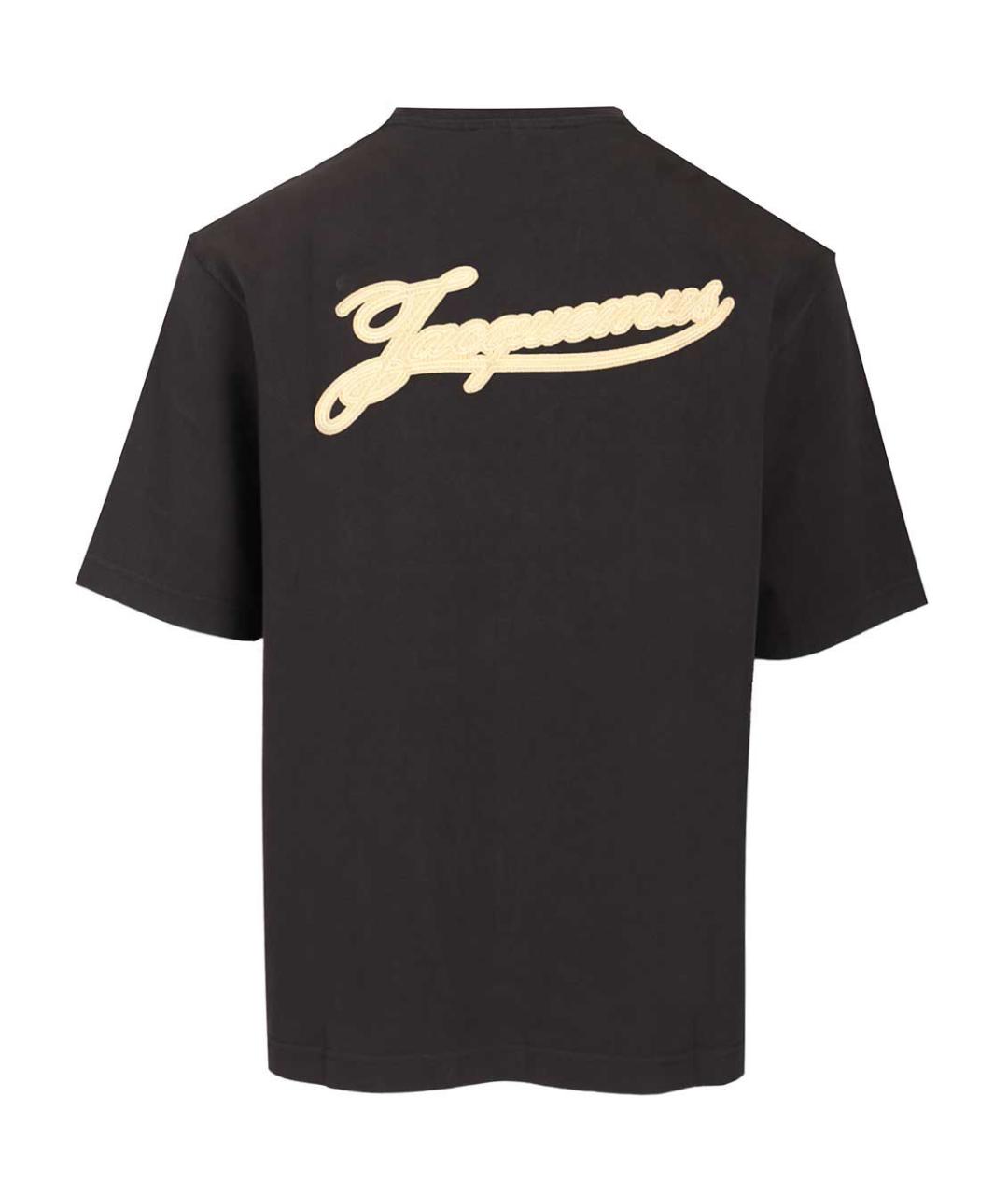 JACQUEMUS Мульти хлопковая футболка, фото 2