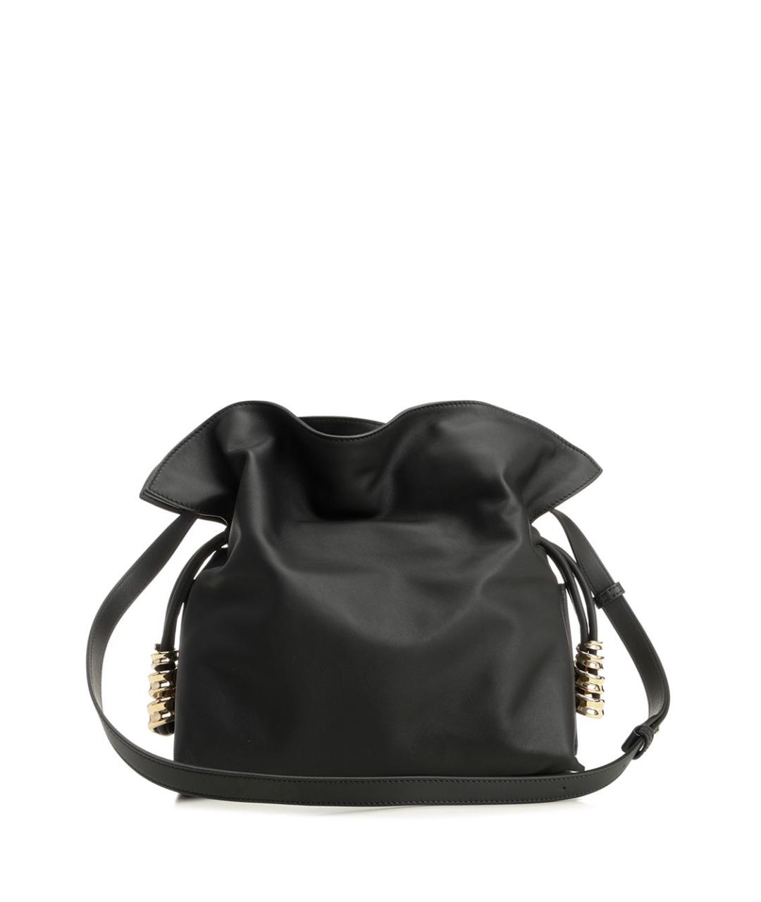 LOEWE Черная кожаная сумка через плечо, фото 3