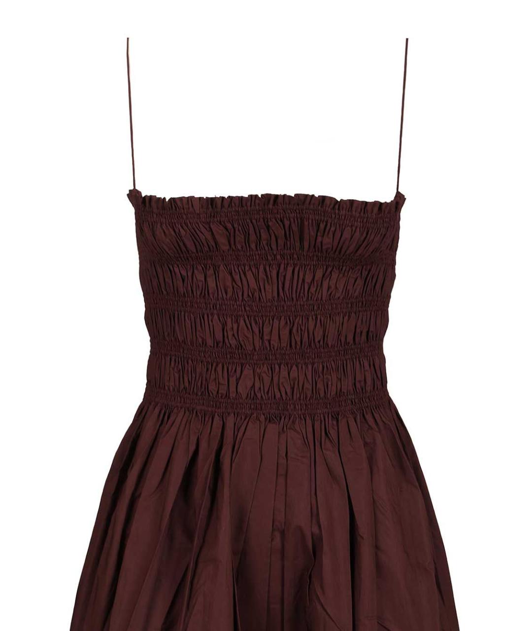 MATTEAU Бордовое хлопковое платье, фото 4