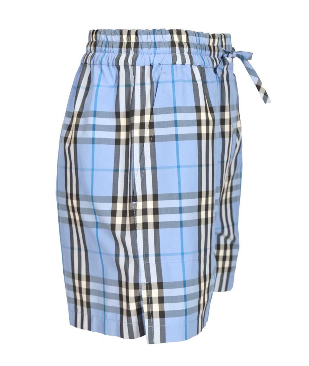 BURBERRY Мульти хлопковые шорты, фото 3