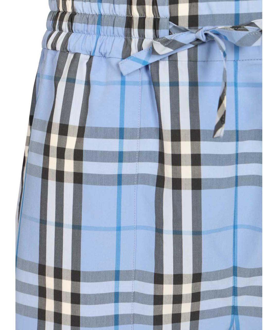 BURBERRY Мульти хлопковые шорты, фото 4