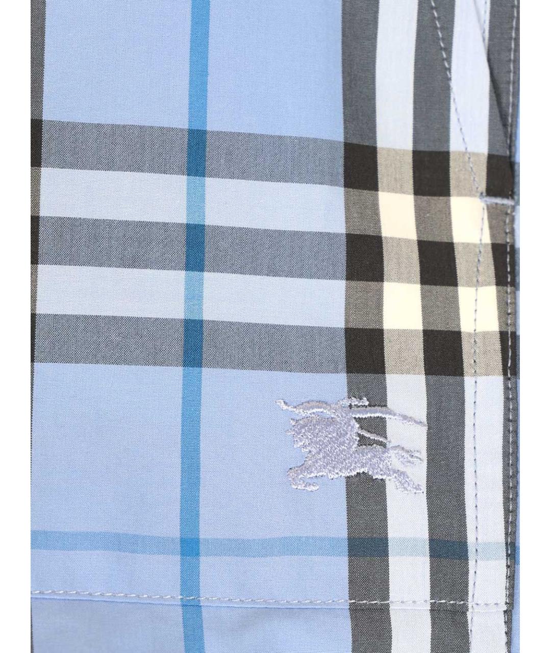 BURBERRY Мульти хлопковые шорты, фото 5