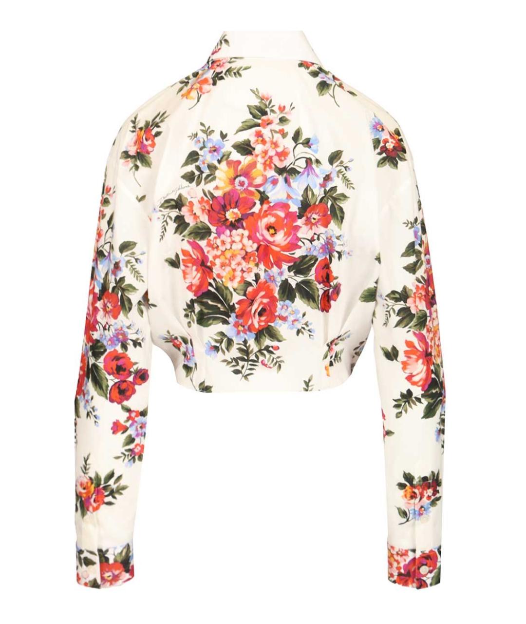 DOLCE&GABBANA Мульти хлопковая рубашка, фото 2