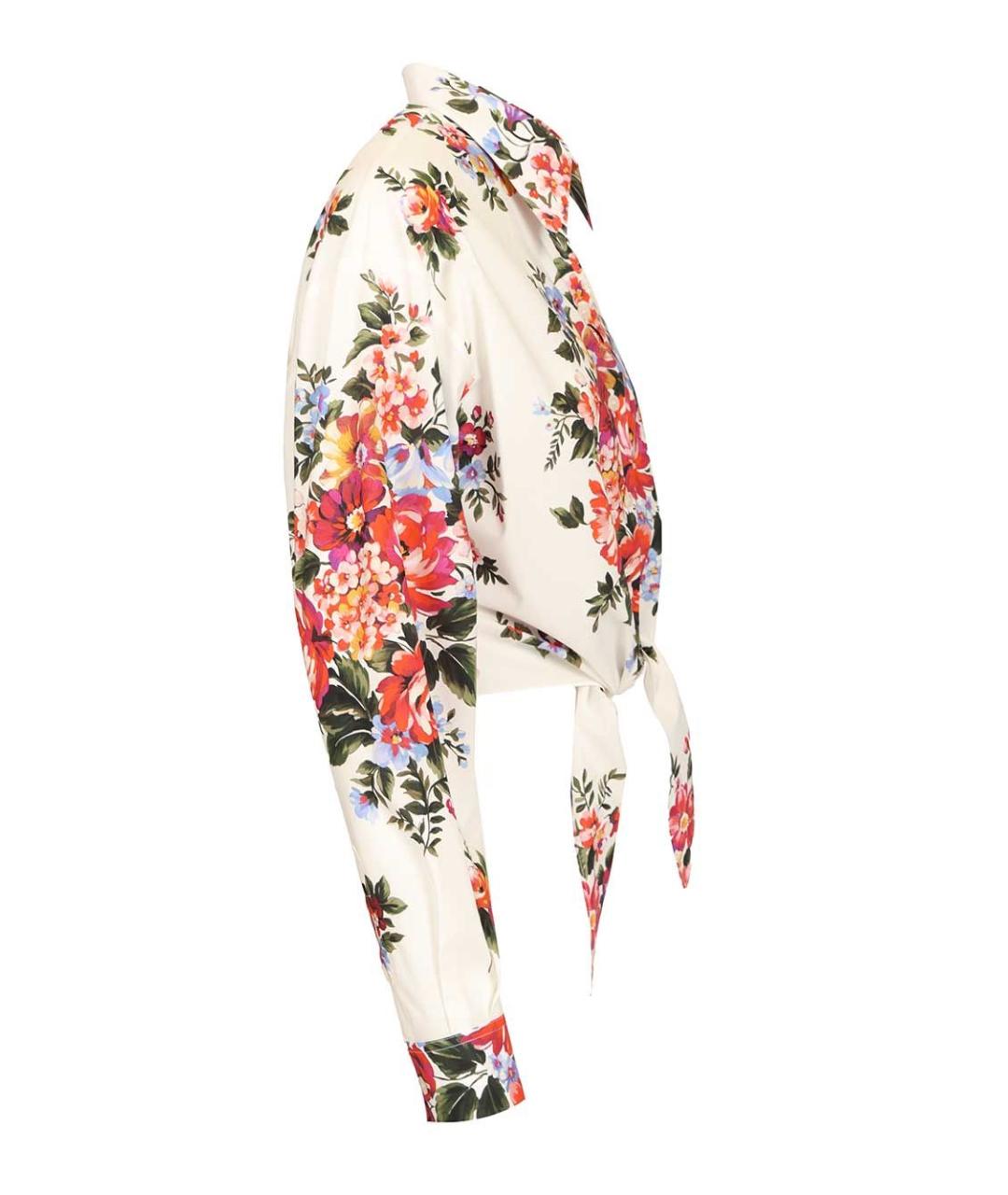 DOLCE&GABBANA Мульти хлопковая рубашка, фото 3