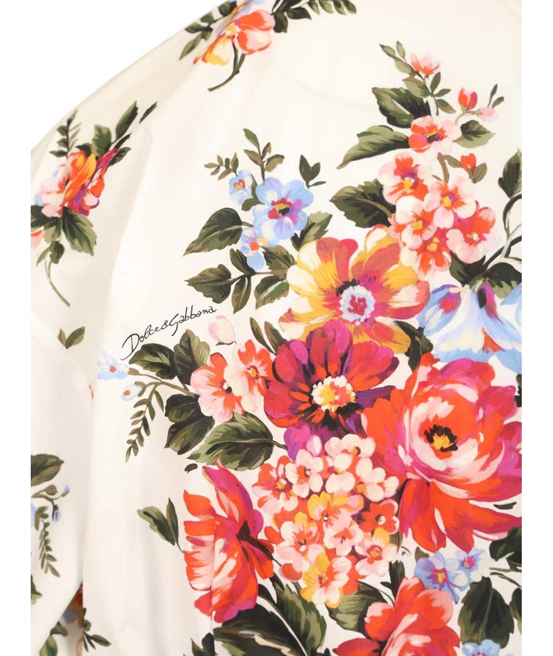 DOLCE&GABBANA Мульти хлопковая рубашка, фото 5