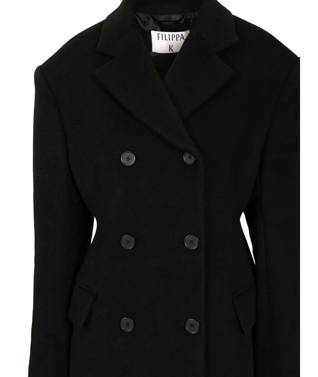 FILIPPA K Черное шерстяное пальто, фото 4