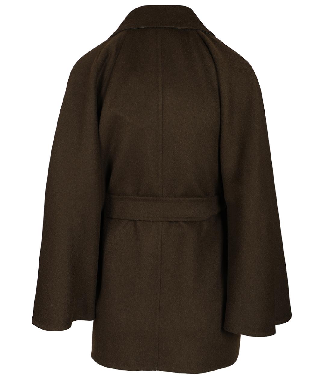 MAX MARA Серое шерстяное пальто, фото 2