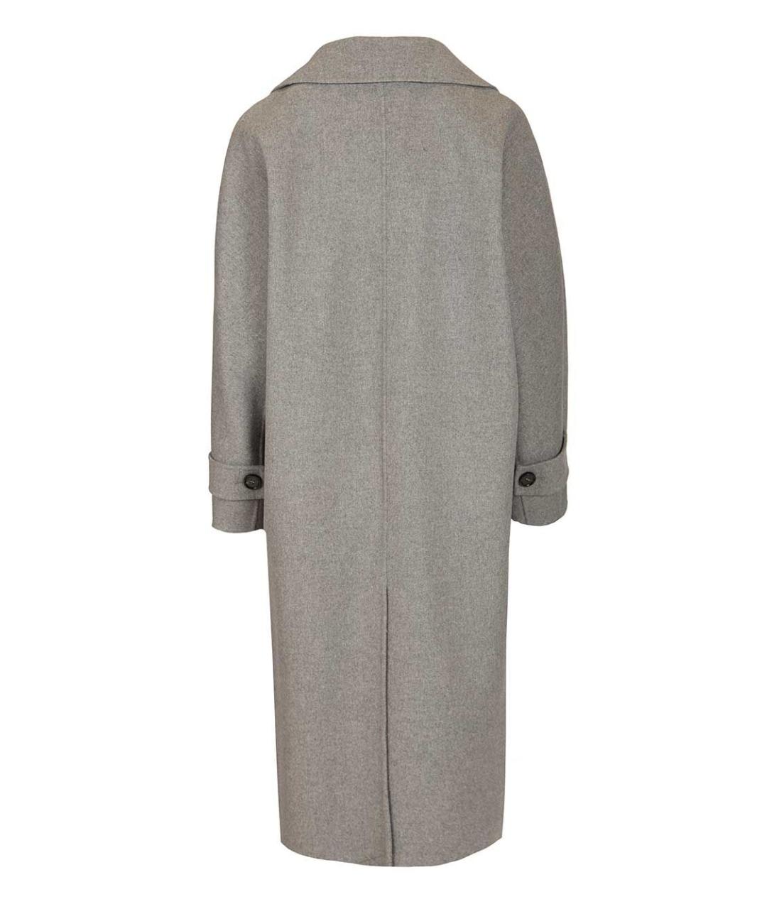 'S MAX MARA Серое шерстяное пальто, фото 2