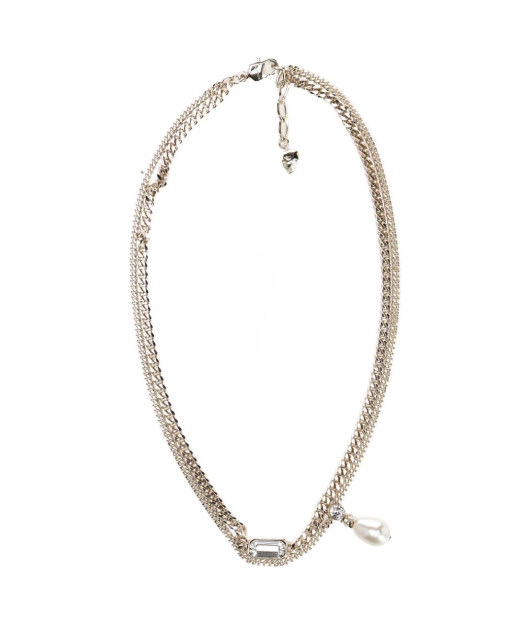 ALEXANDER MCQUEEN Золотая металлическая цепочка, фото 1