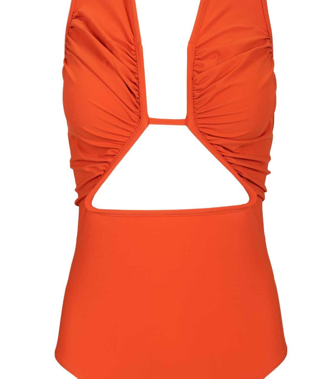 RICK OWENS Оранжевый полиамидовый купальник, фото 4