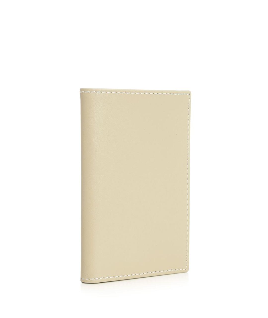 COMME DES GARÇONS WALLET Белый кожаный кошелек, фото 2