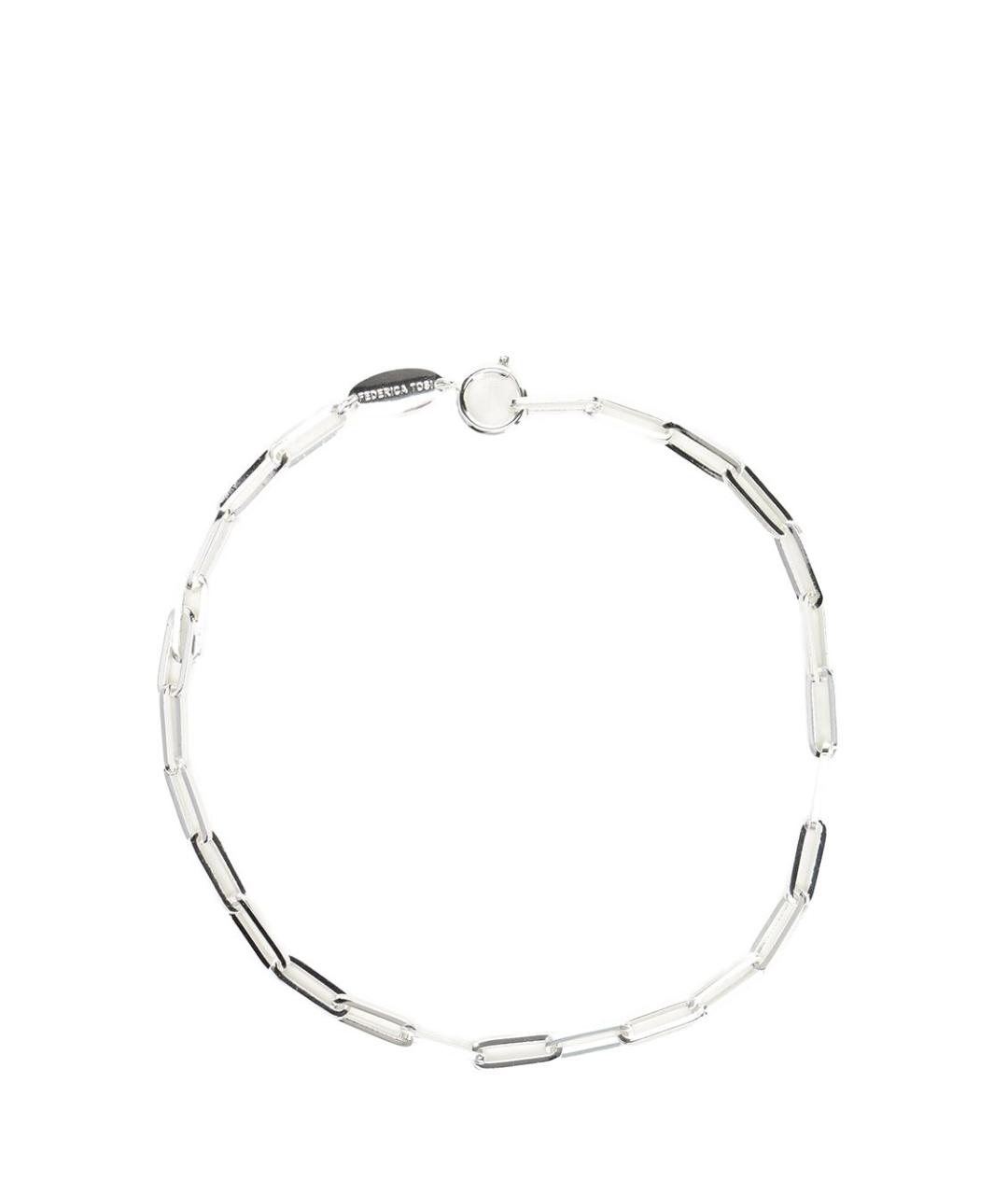 FEDERICA TOSI Серебрянный металлический браслет, фото 1