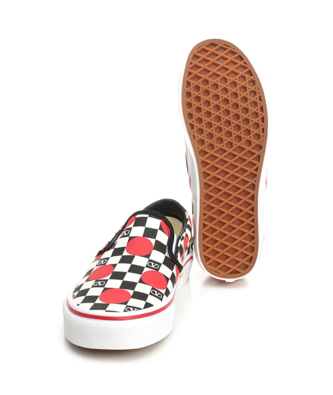 VALENTINO Мульти текстильные слипоны, фото 5