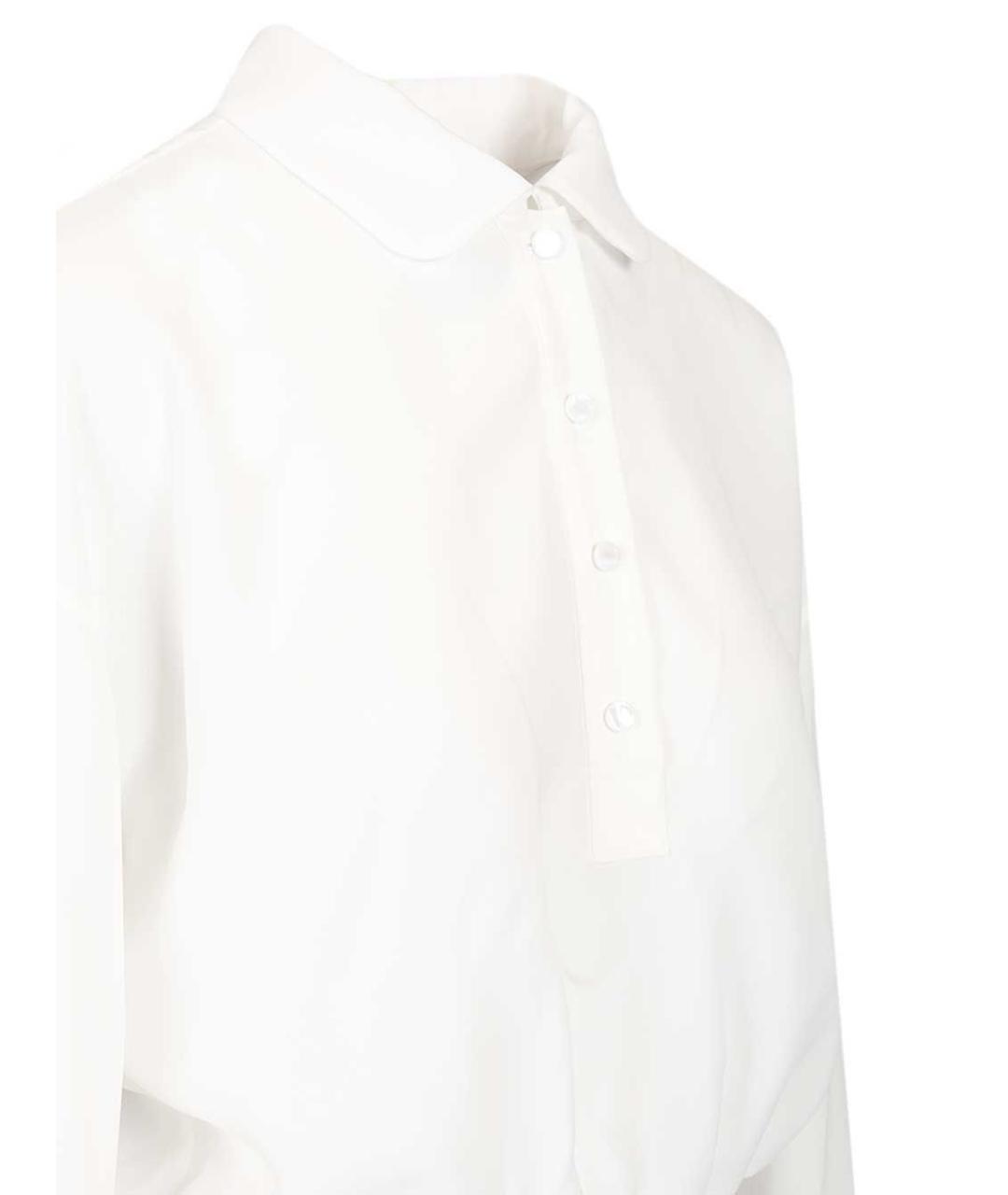 EMPORIO ARMANI Белая хлопковая рубашка, фото 6