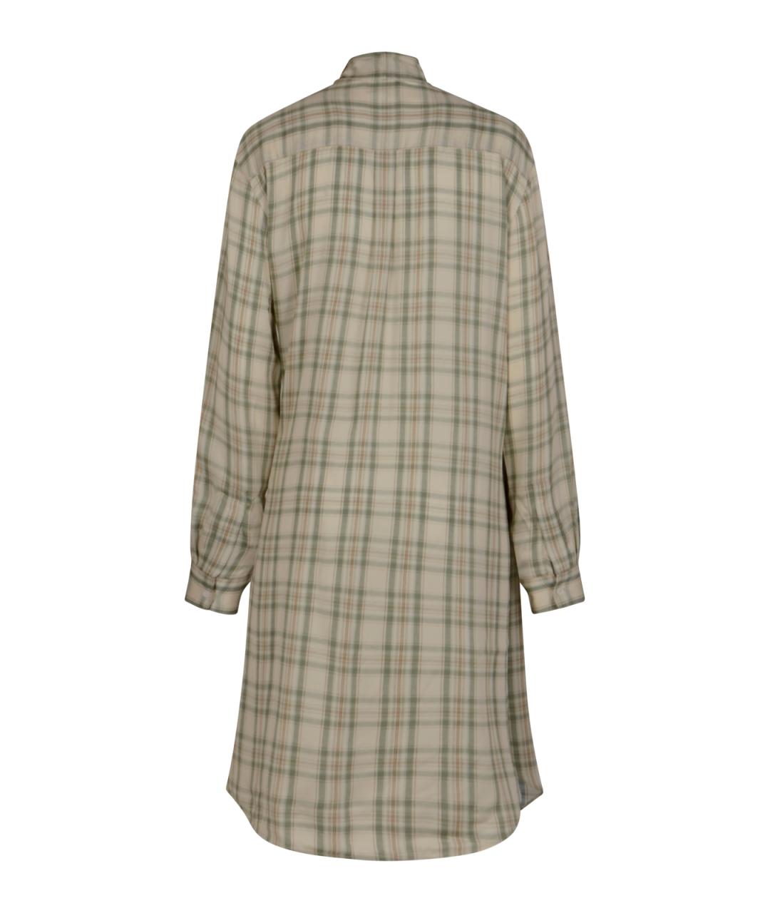 ACNE STUDIOS Зеленые вискозное платье, фото 2