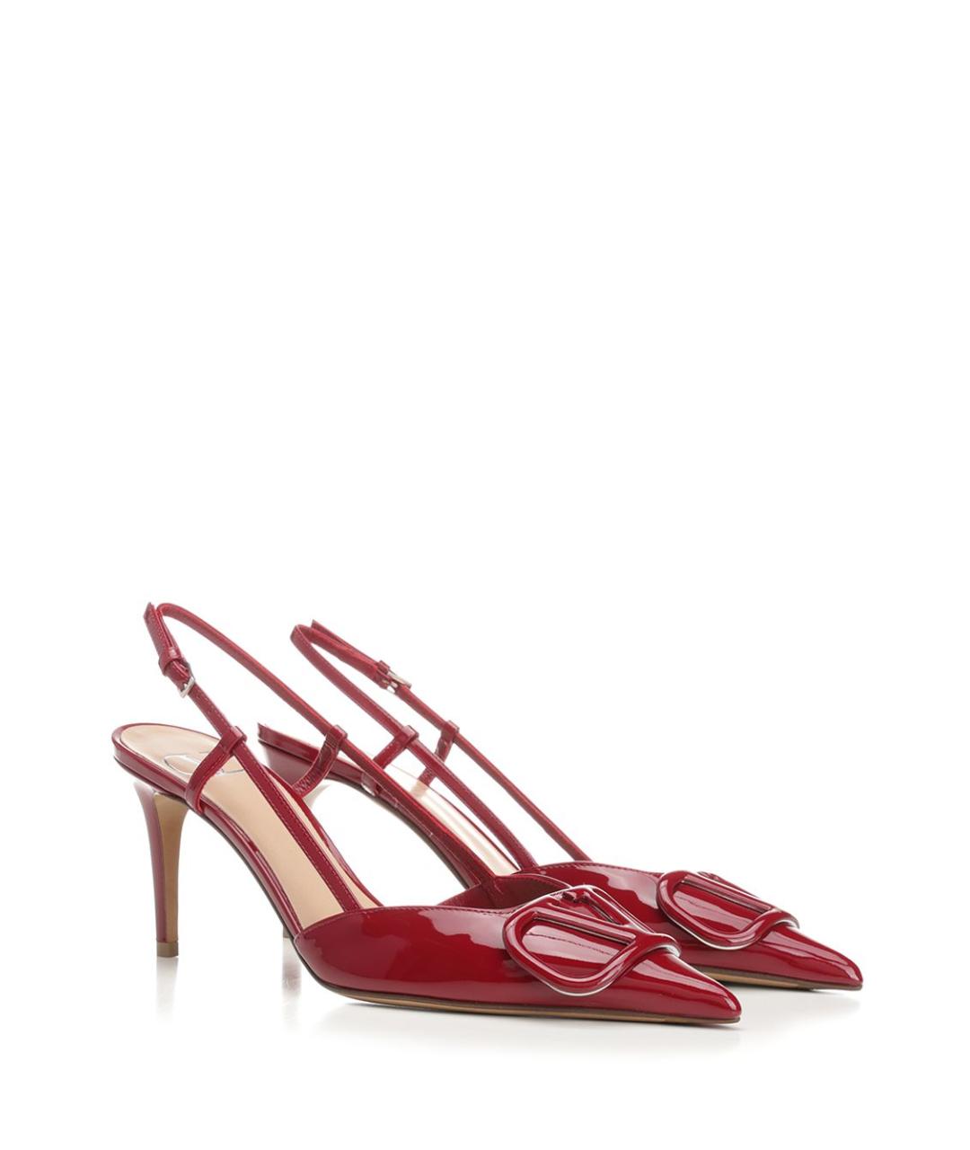 VALENTINO Красные туфли из лакированной кожи, фото 2