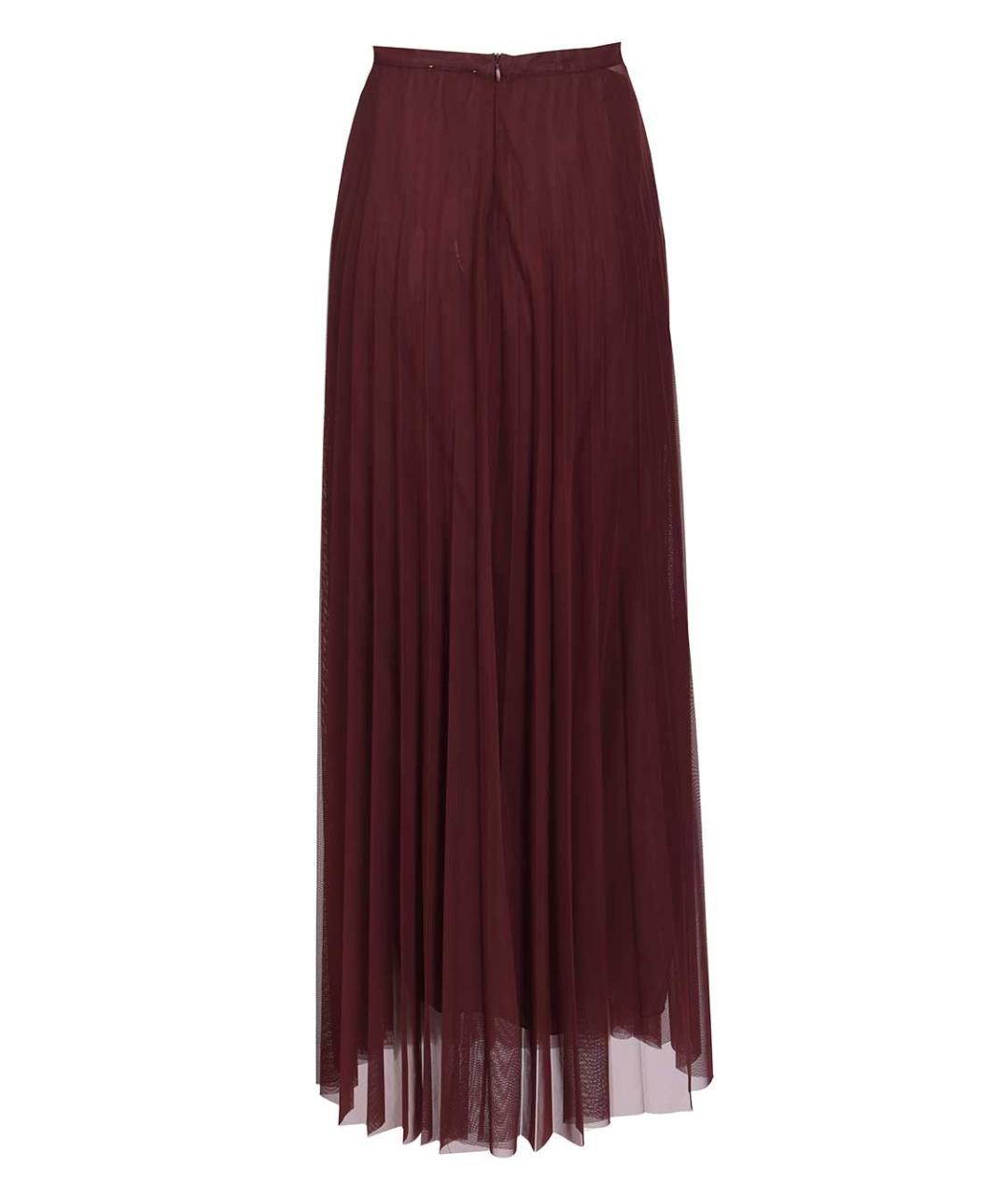 FORTE FORTE Бордовая юбка макси, фото 2