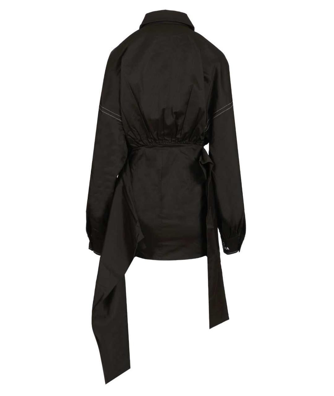 CATALINA Черное полиэстеровое повседневное платье, фото 2