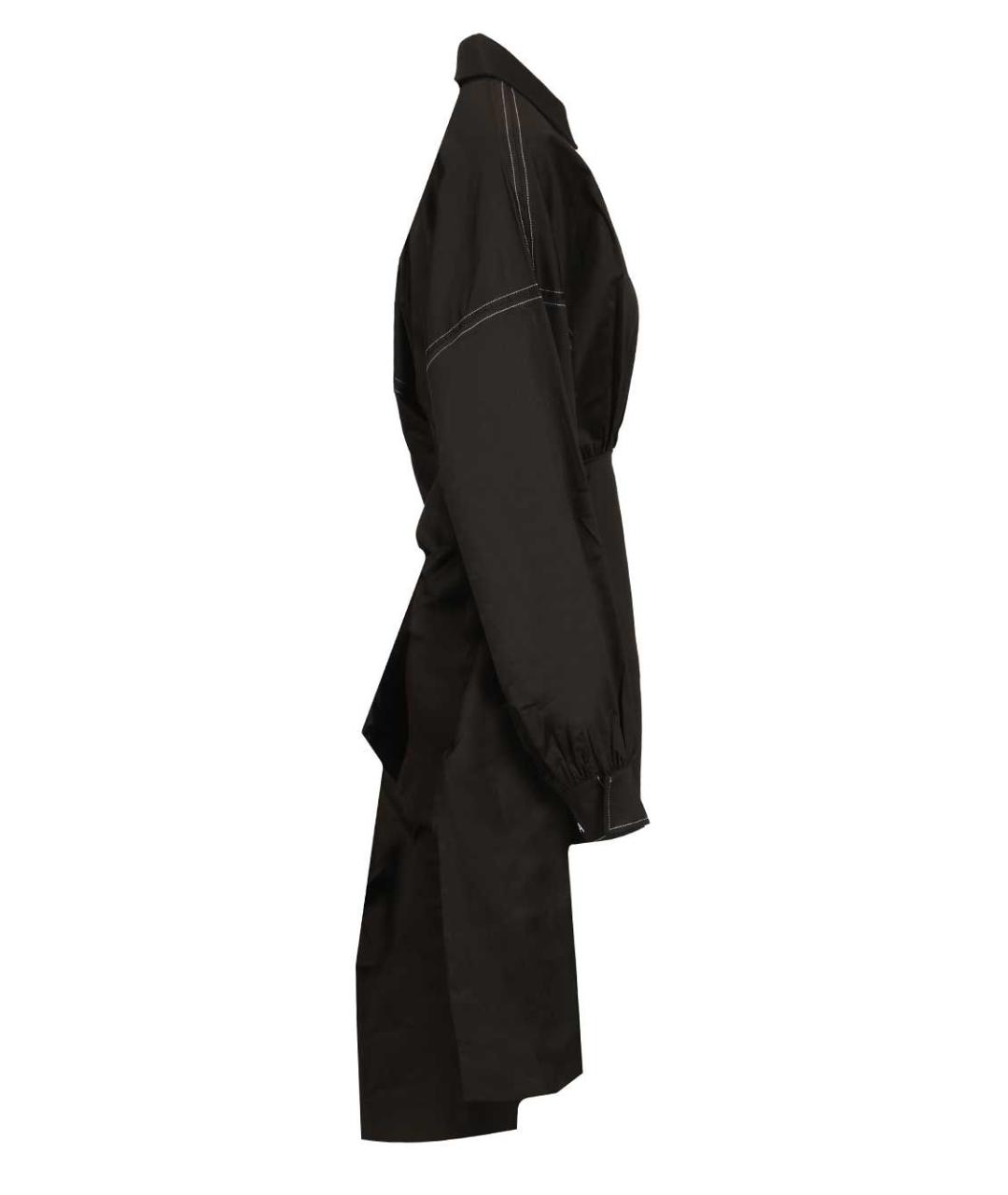 CATALINA Черное полиэстеровое повседневное платье, фото 3