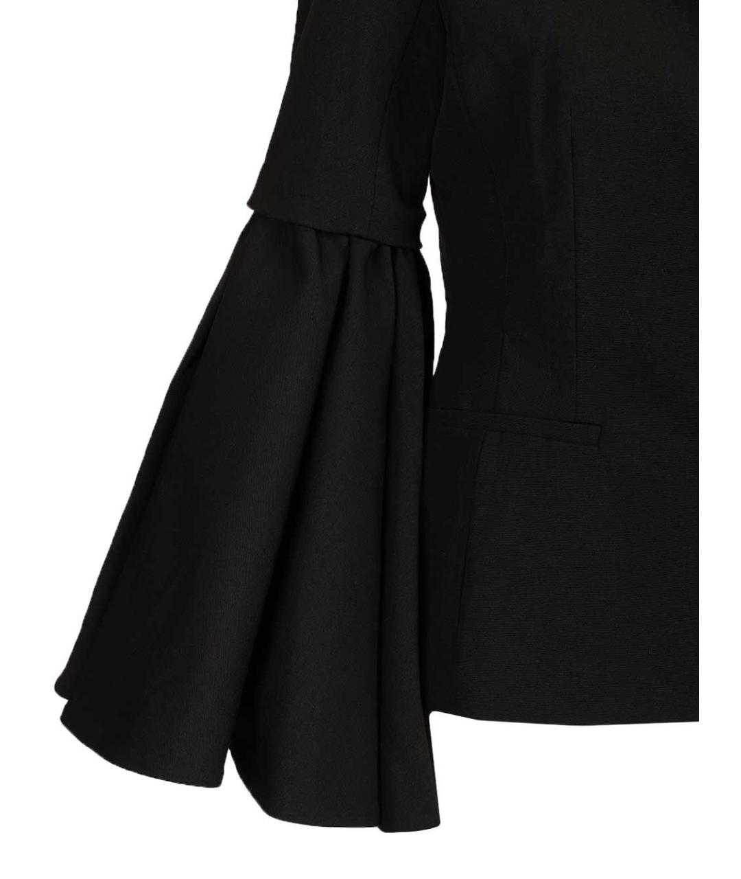 JACQUEMUS Черный хлопковый жакет/пиджак, фото 4