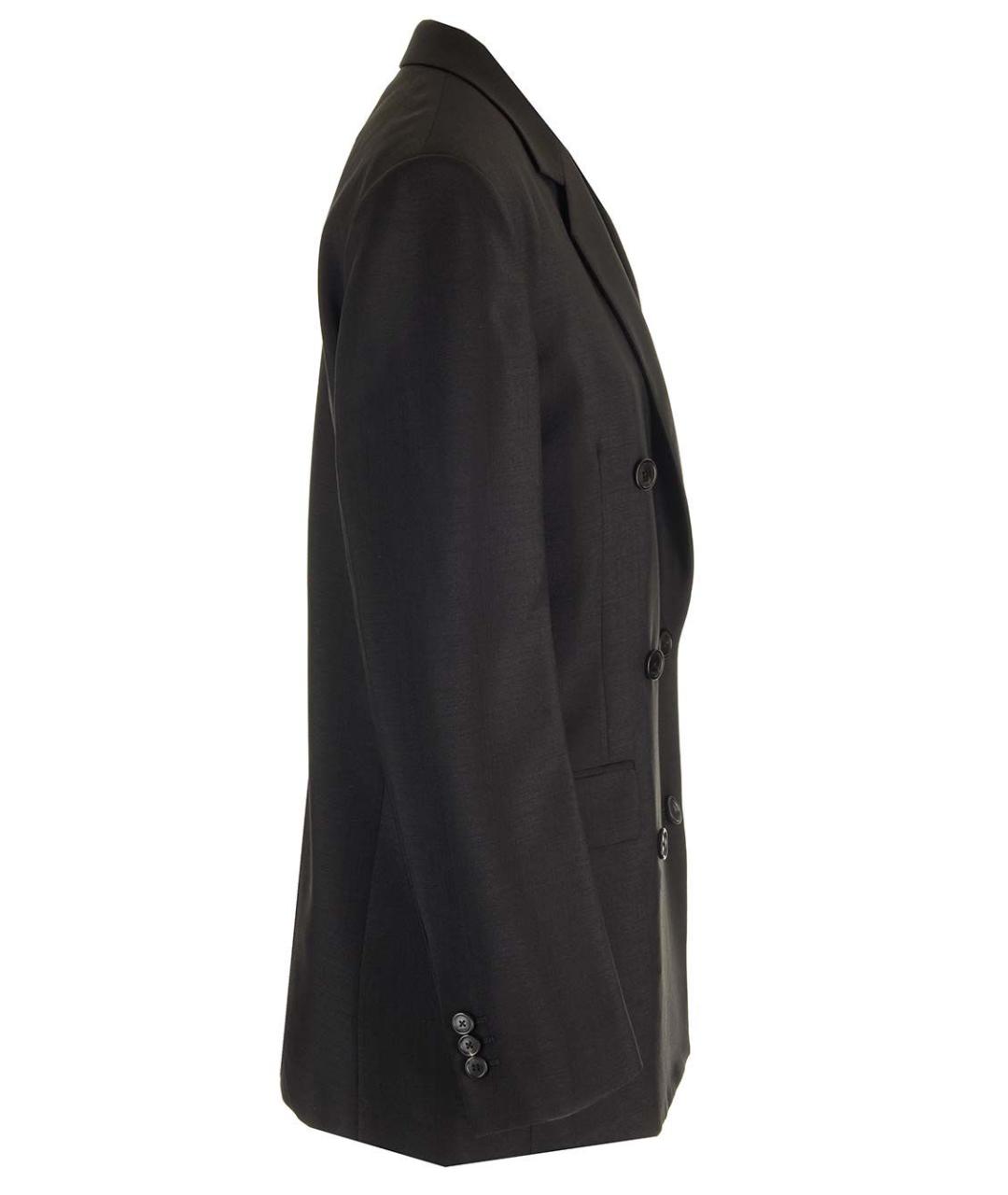 LOEWE Черный шерстяной жакет/пиджак, фото 3