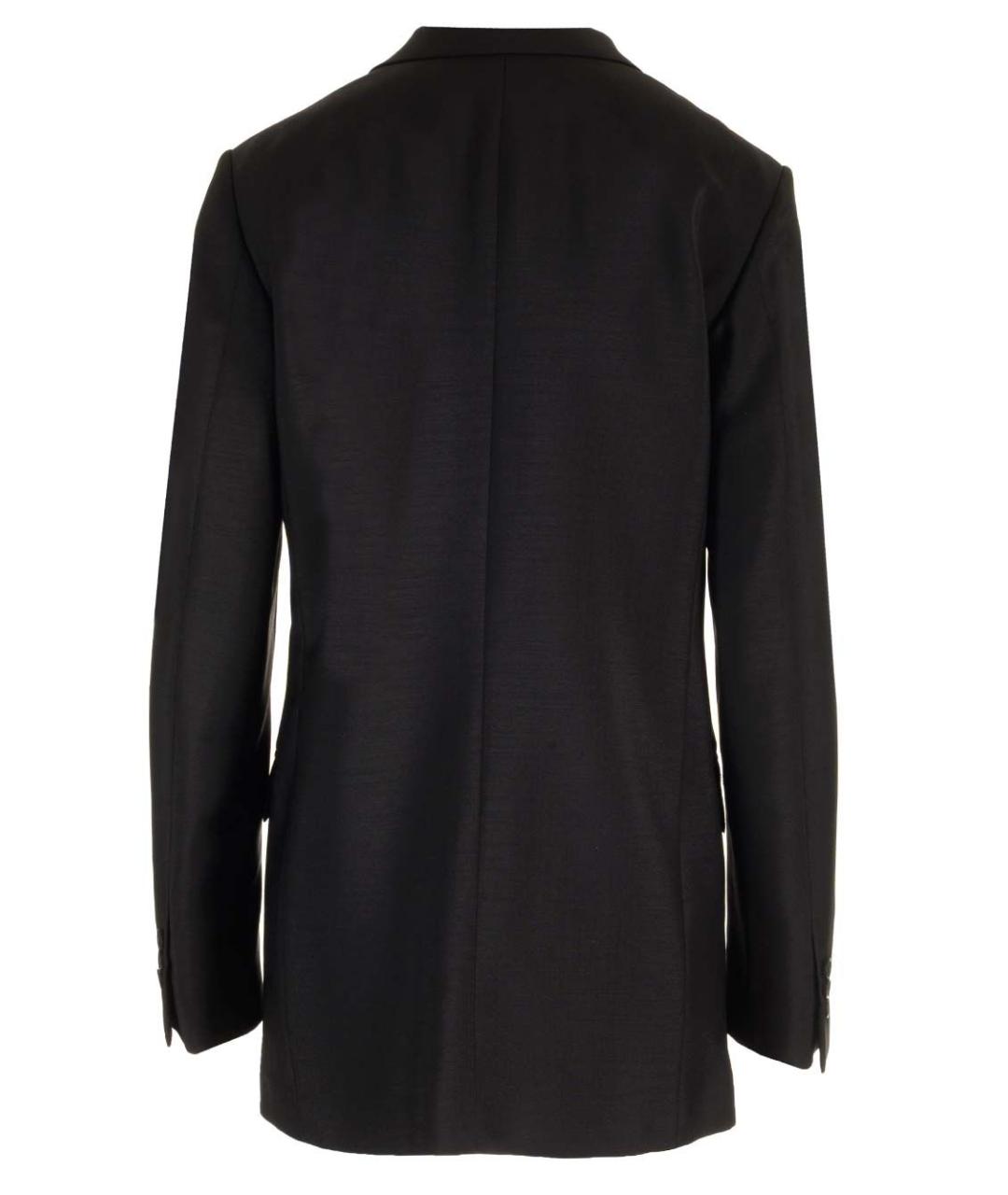 LOEWE Черный шерстяной жакет/пиджак, фото 2