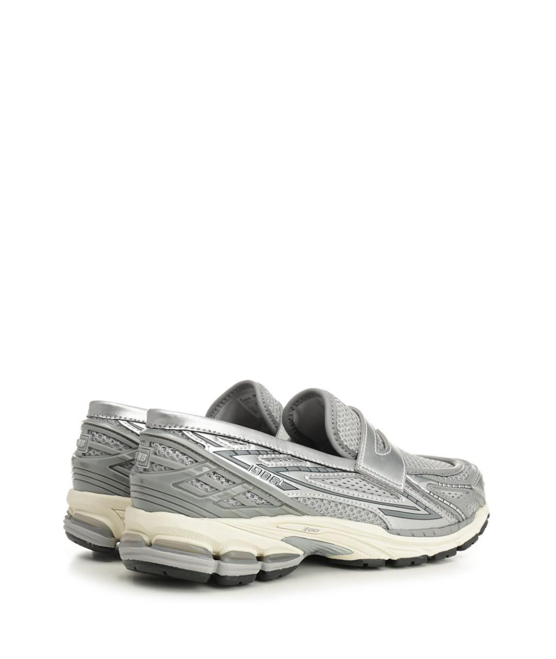 NEW BALANCE Серые низкие кроссовки / кеды, фото 2