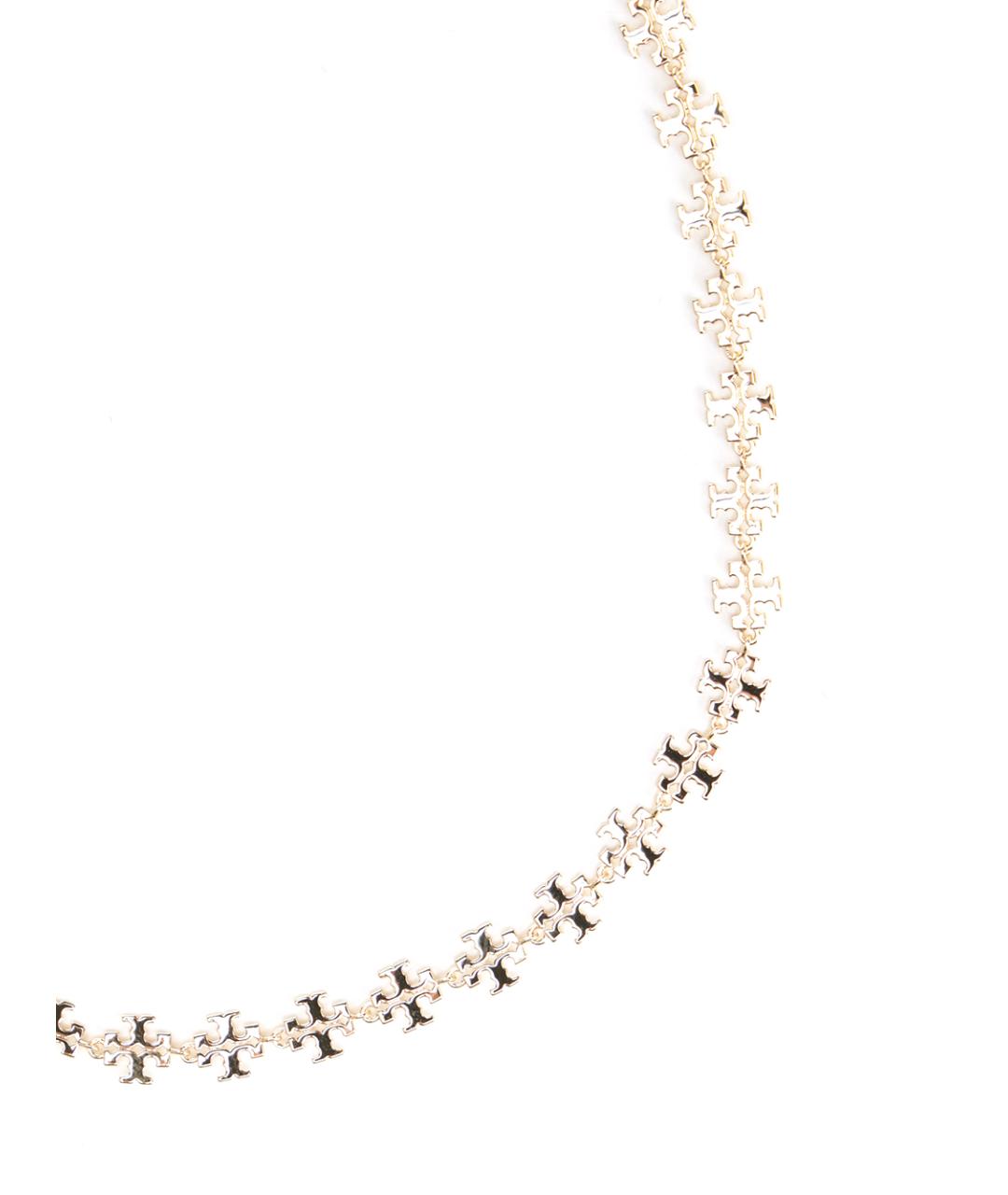 TORY BURCH Золотое металлическое колье, фото 2