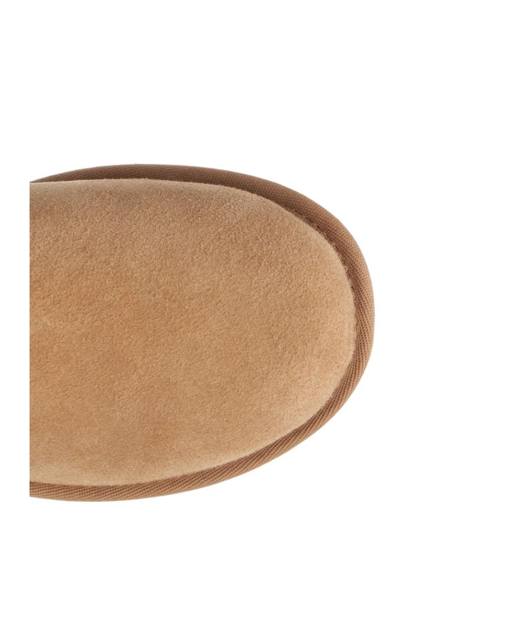 UGG AUSTRALIA Бежевые замшевые мюли, фото 4