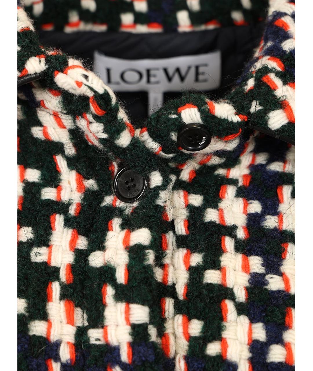 LOEWE Мульти шерстяная куртка, фото 5