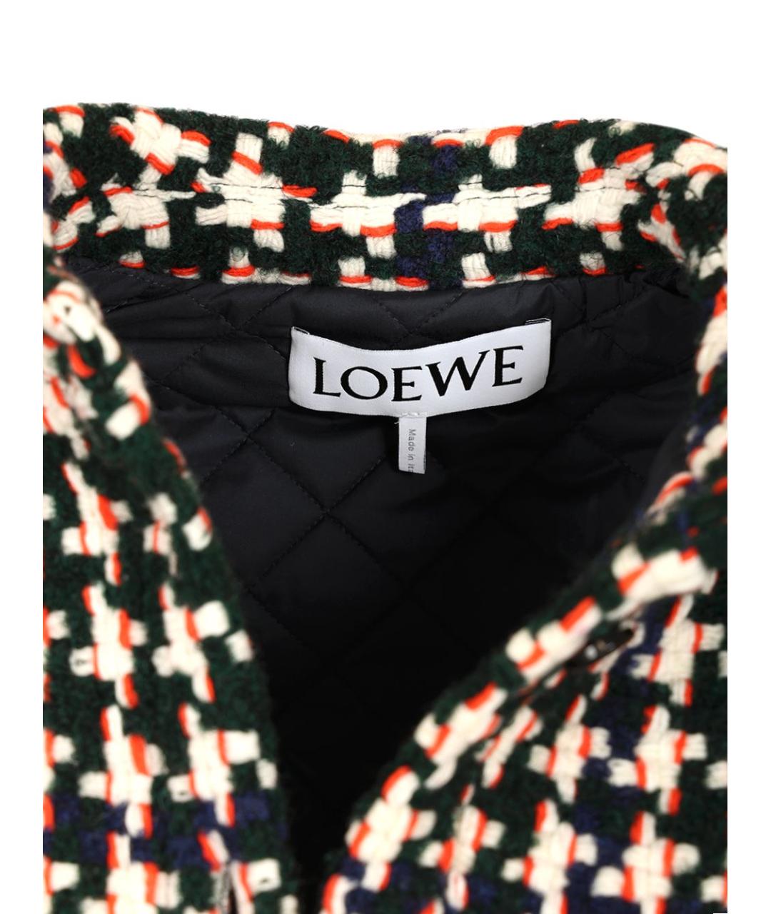 LOEWE Мульти шерстяная куртка, фото 6