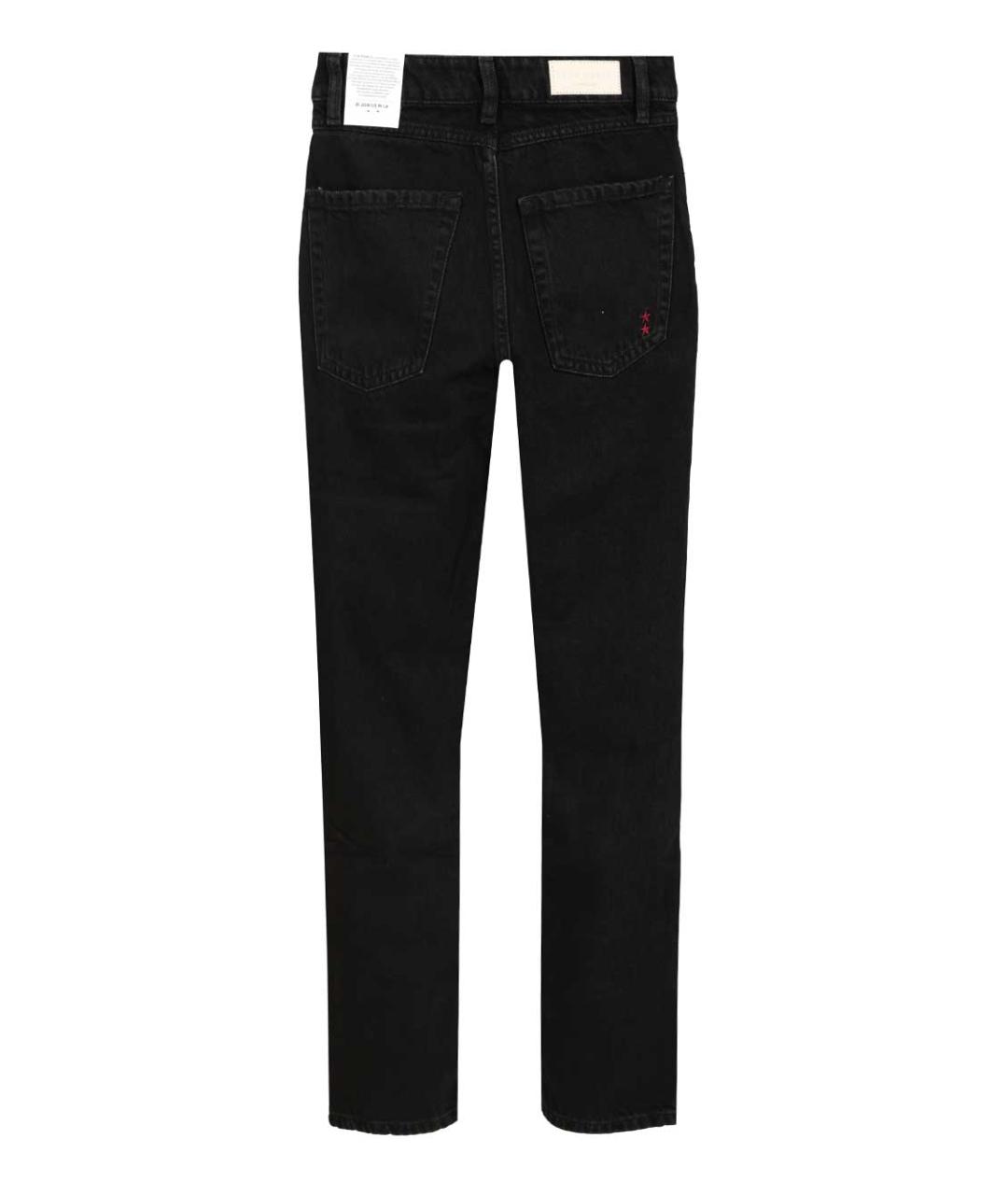 ICON DENIM Черные хлопковые прямые джинсы, фото 2