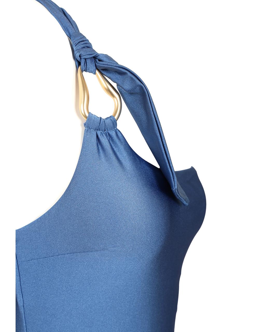 ZIMMERMANN Синий полиамидовый купальник, фото 4