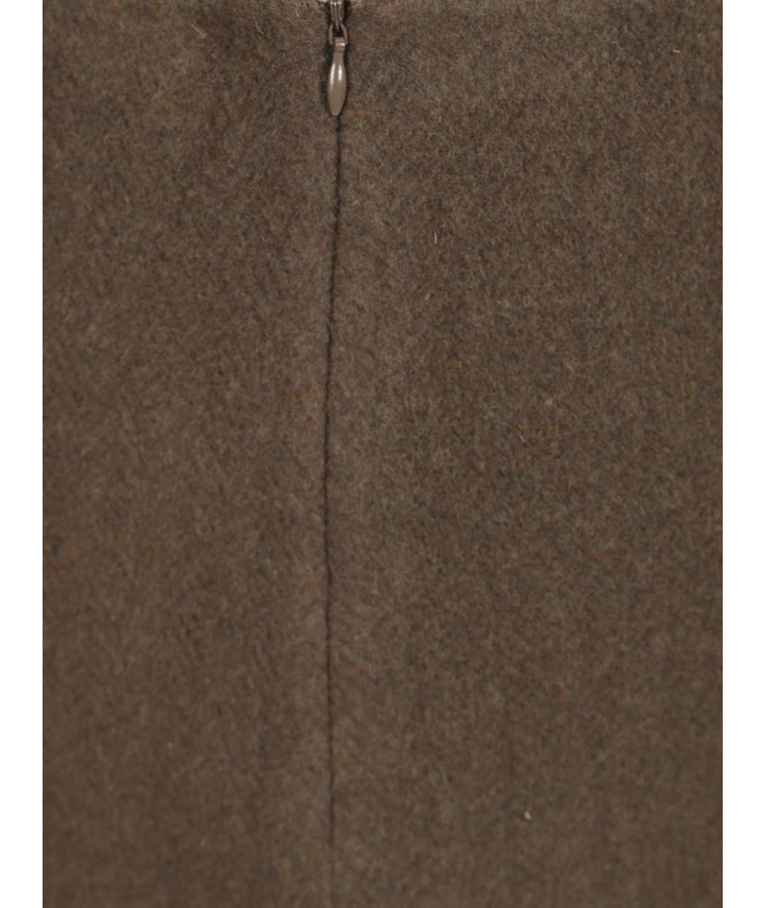 P.A.R.O.S.H. Шерстяная юбка миди, фото 4