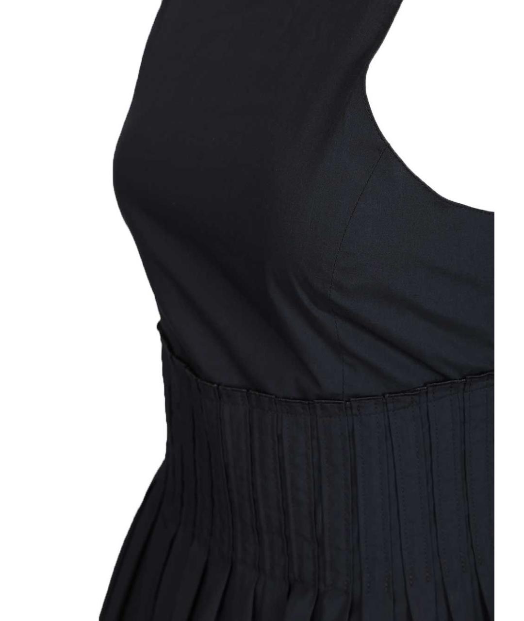 EMPORIO ARMANI Синее хлопковое платье, фото 6