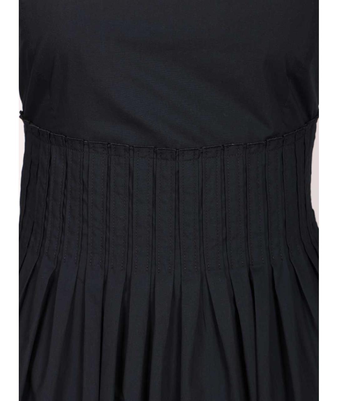 EMPORIO ARMANI Синее хлопковое платье, фото 4