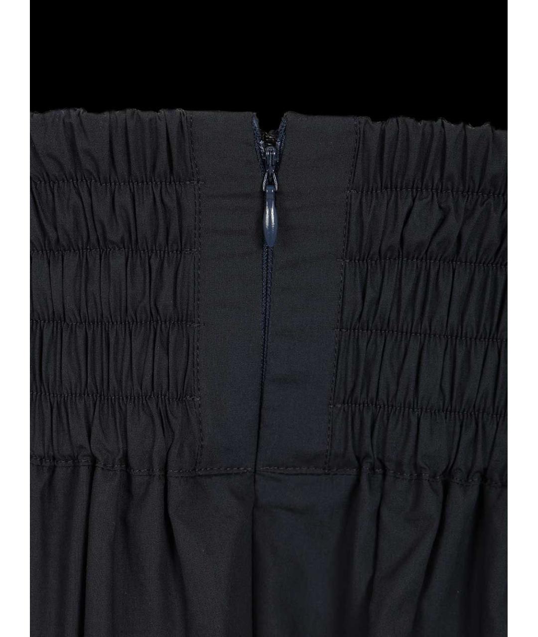 EMPORIO ARMANI Синее хлопковое платье, фото 5