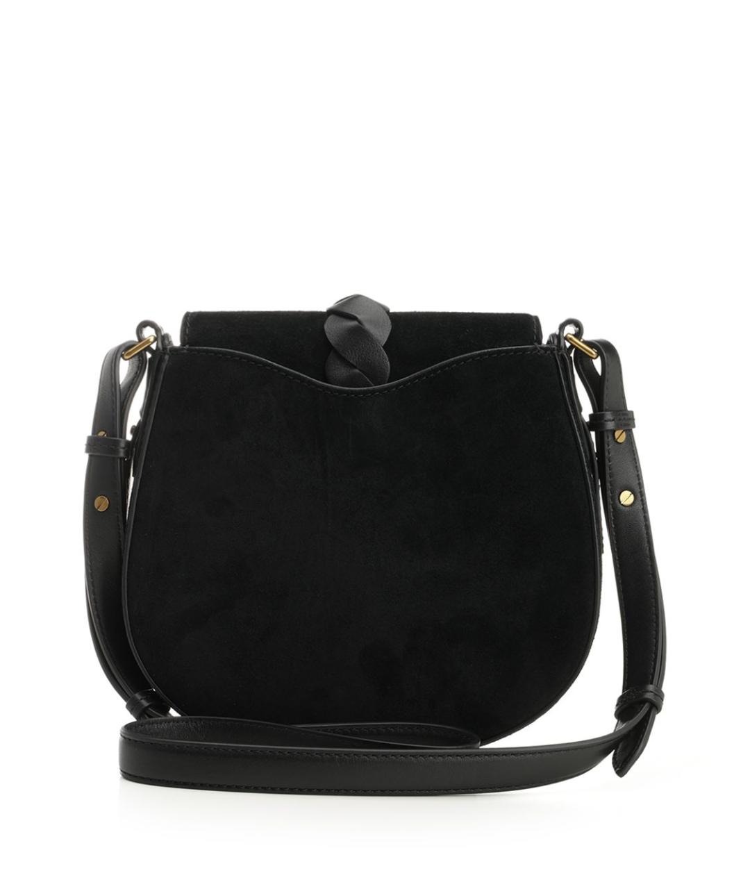 ISABEL MARANT Черная замшевая сумка через плечо, фото 3