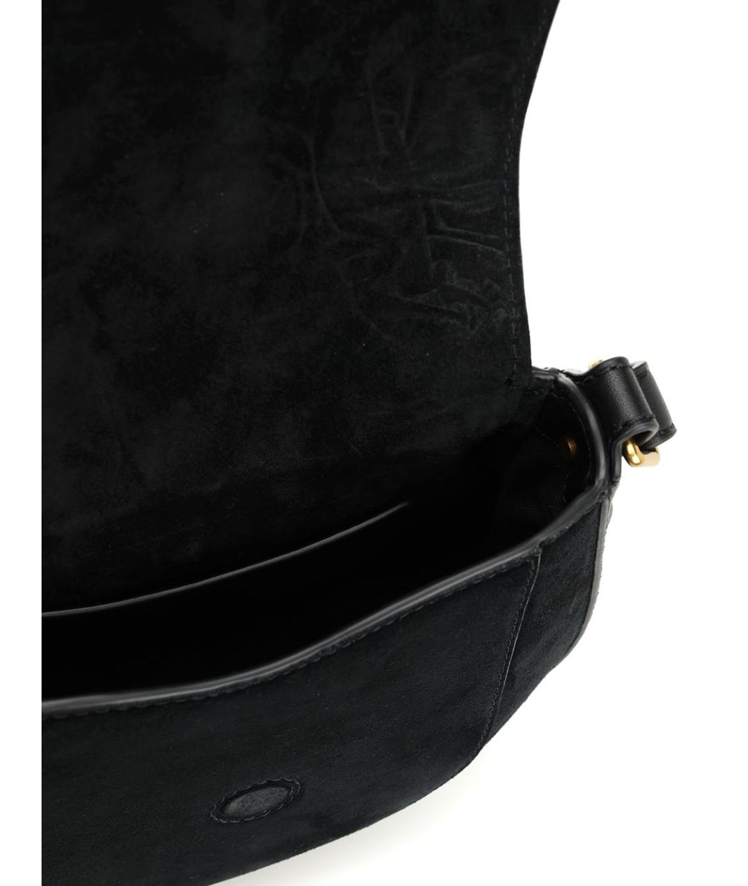 ISABEL MARANT Черная замшевая сумка через плечо, фото 4