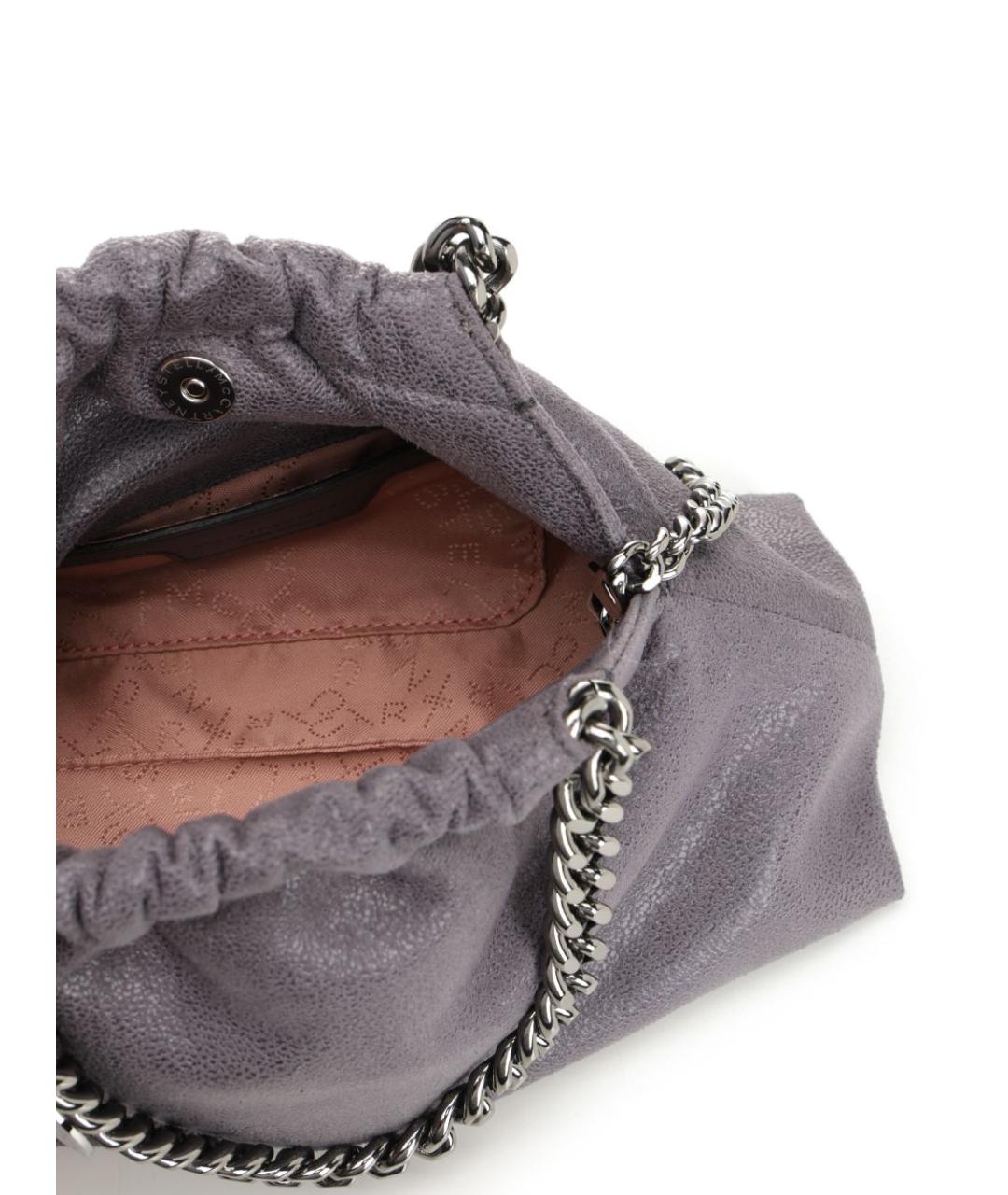 STELLA MCCARTNEY Серая сумка тоут из искусственной кожи, фото 4