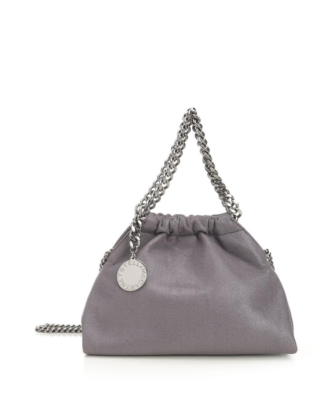 STELLA MCCARTNEY Серая сумка тоут из искусственной кожи, фото 1