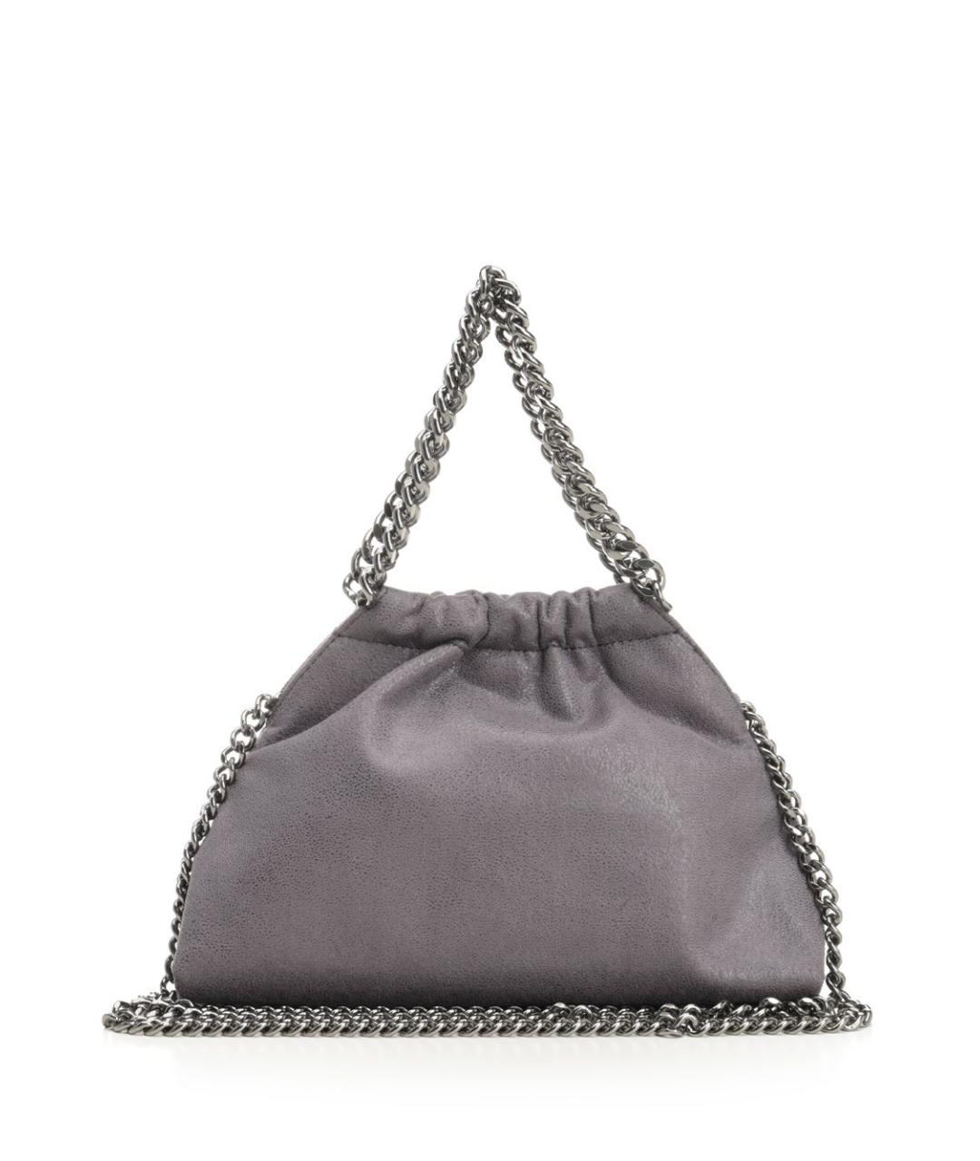 STELLA MCCARTNEY Серая сумка тоут из искусственной кожи, фото 3