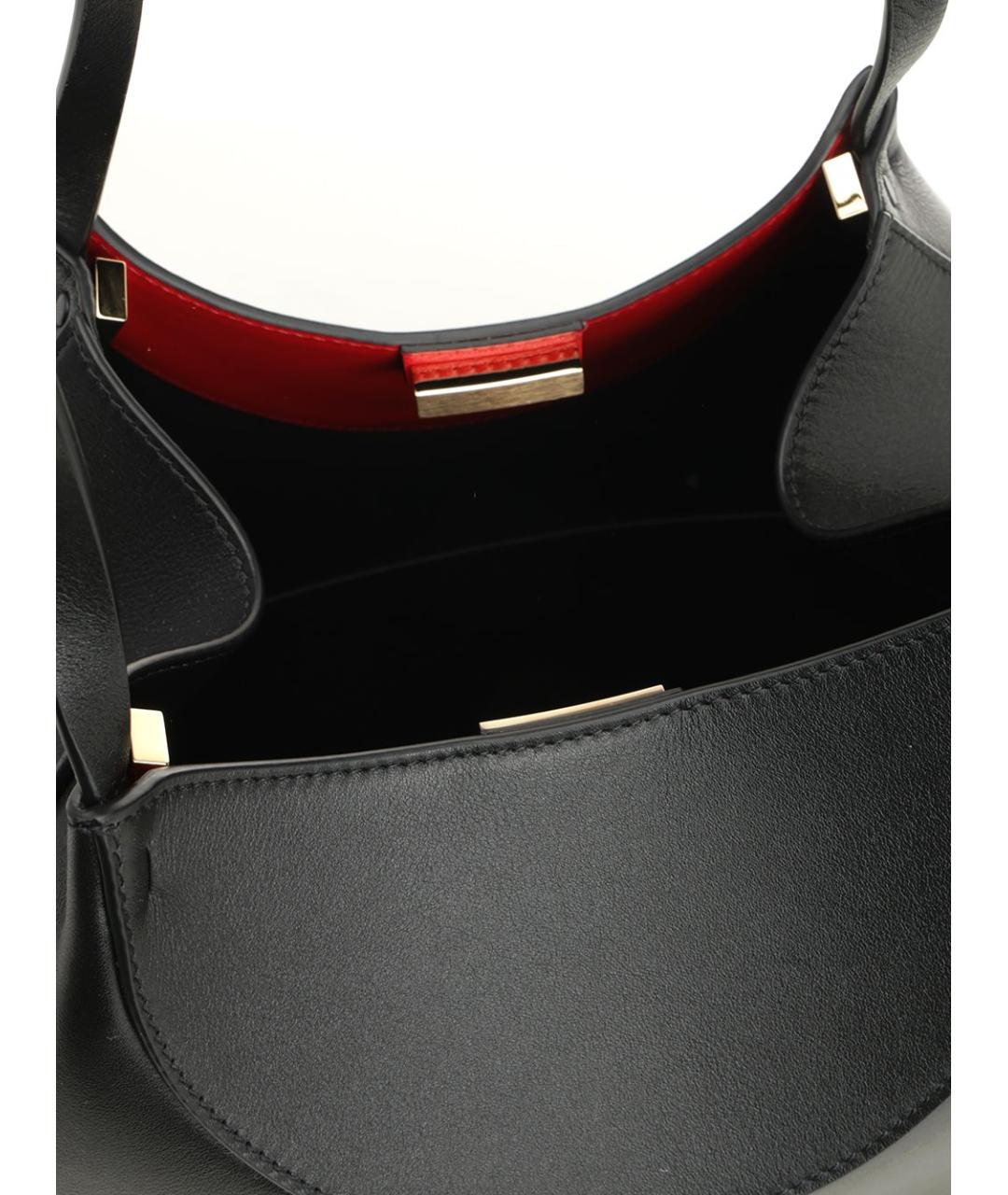 GIVENCHY Черная кожаная сумка тоут, фото 4