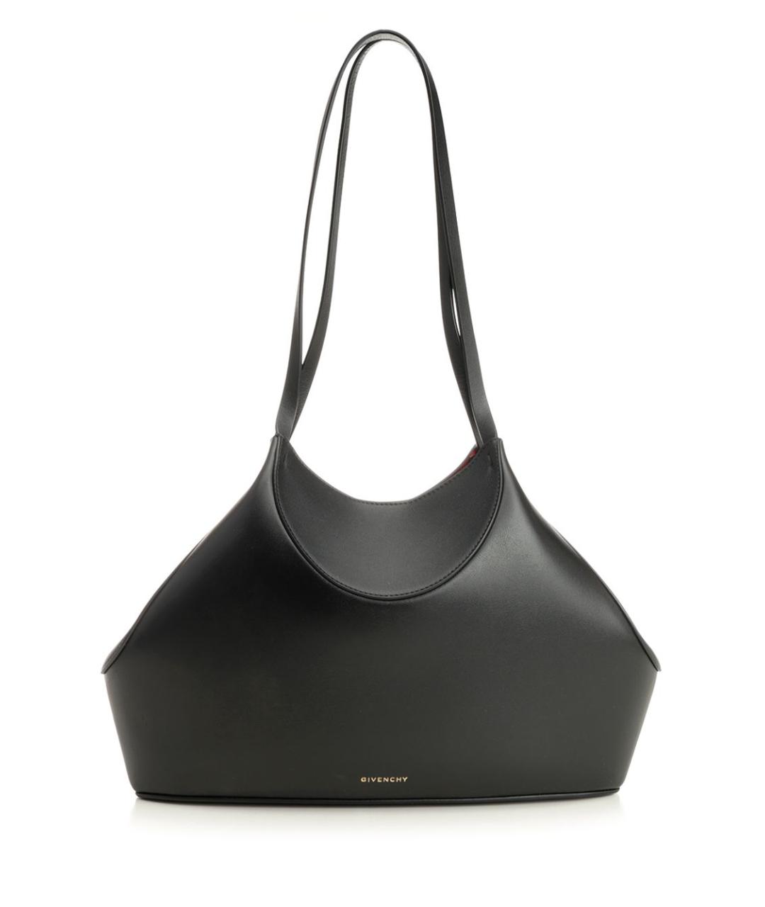 GIVENCHY Черная кожаная сумка тоут, фото 1