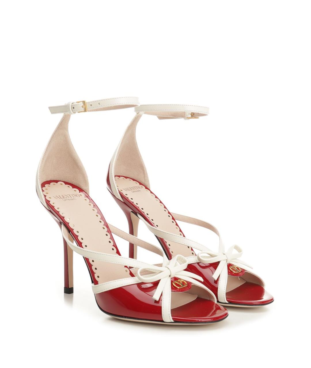 VALENTINO Мульти кожаные сандалии, фото 2