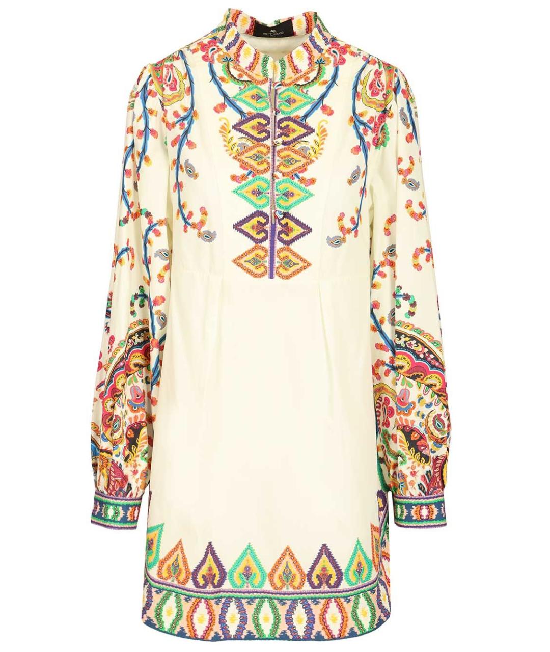 ETRO Мульти хлопковое повседневное платье, фото 1