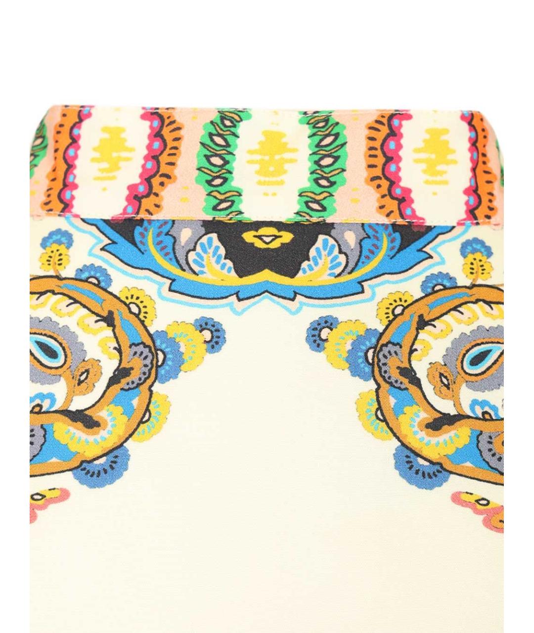 ETRO Мульти хлопковое повседневное платье, фото 6