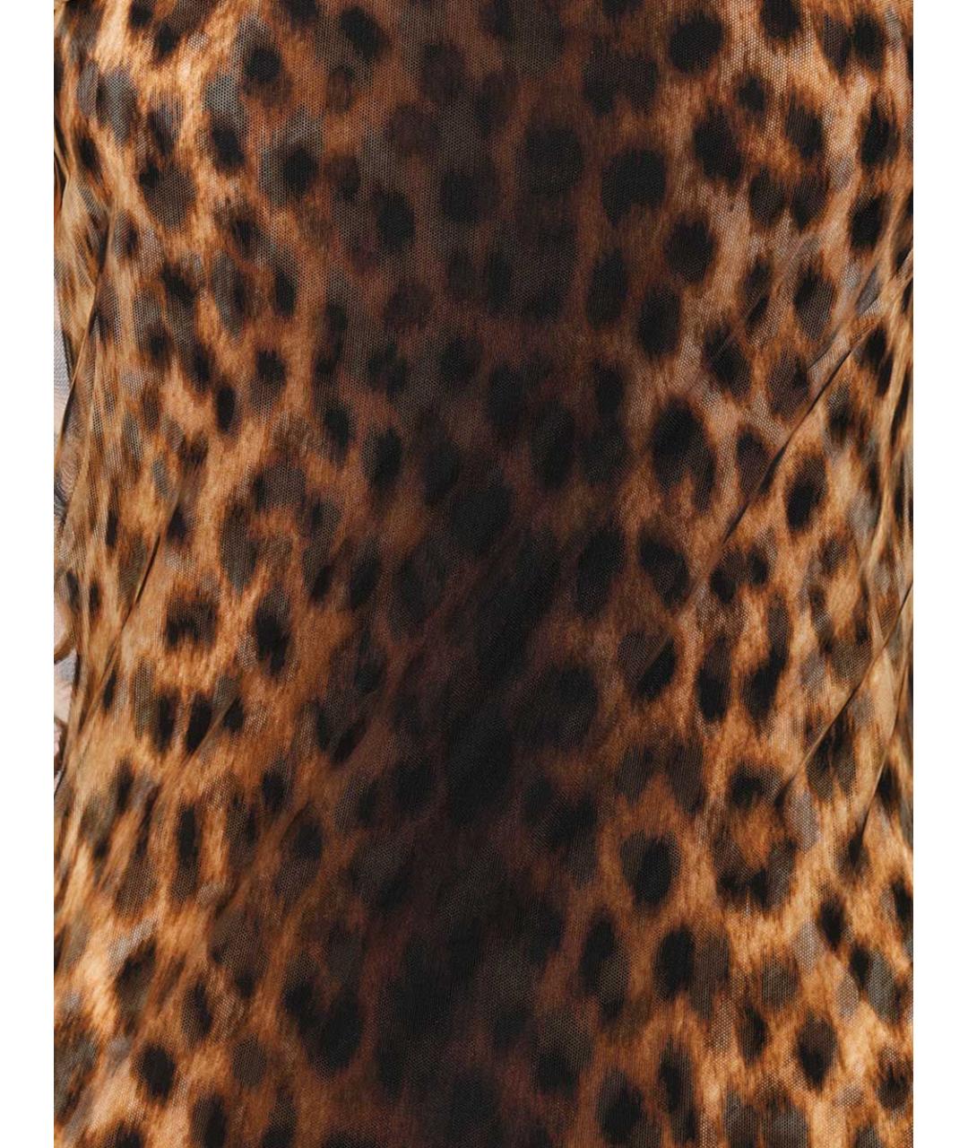 SPORTMAX Мульти полиамидовое повседневное платье, фото 4