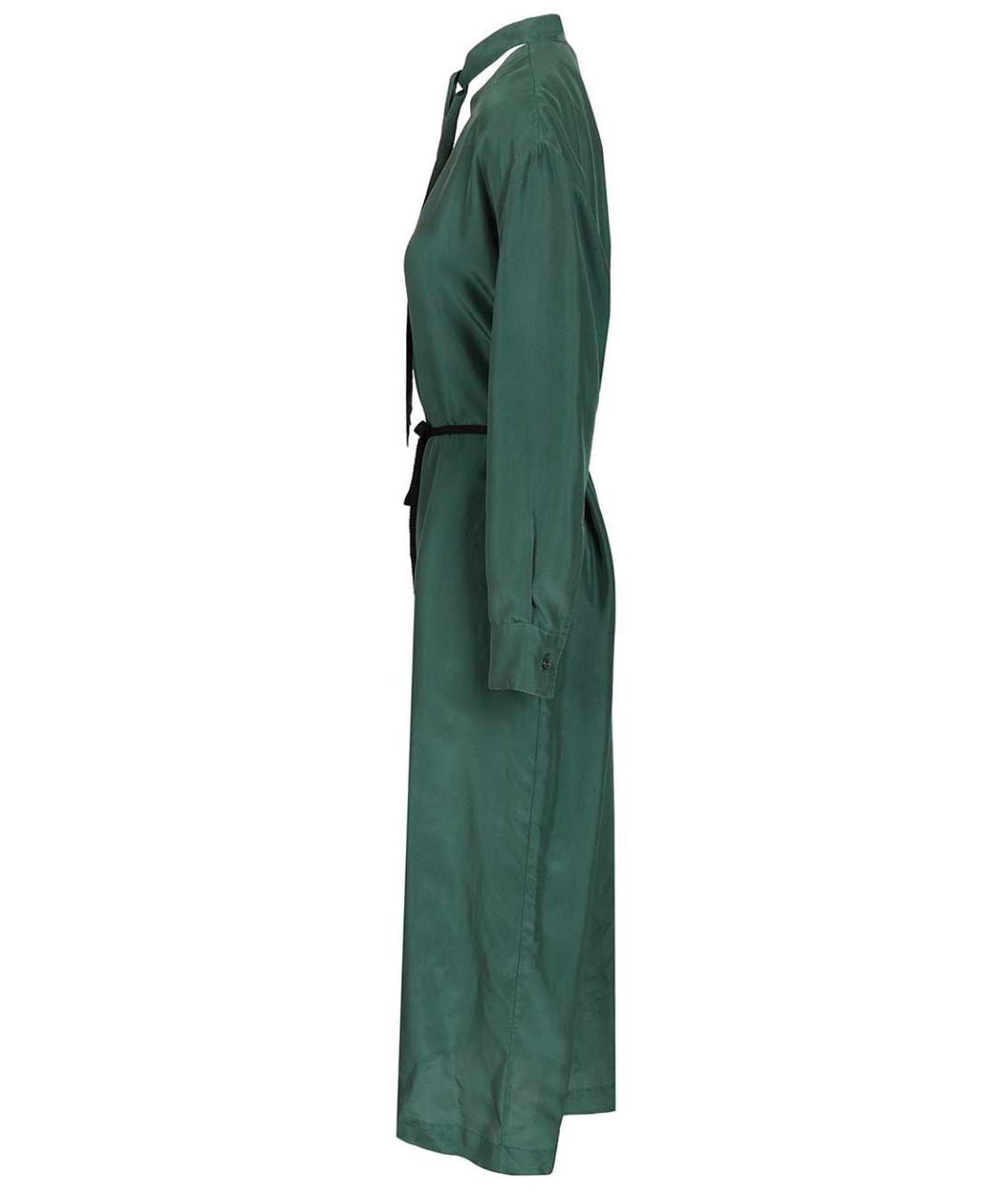 BARENA Зеленые шелковое коктейльное платье, фото 3