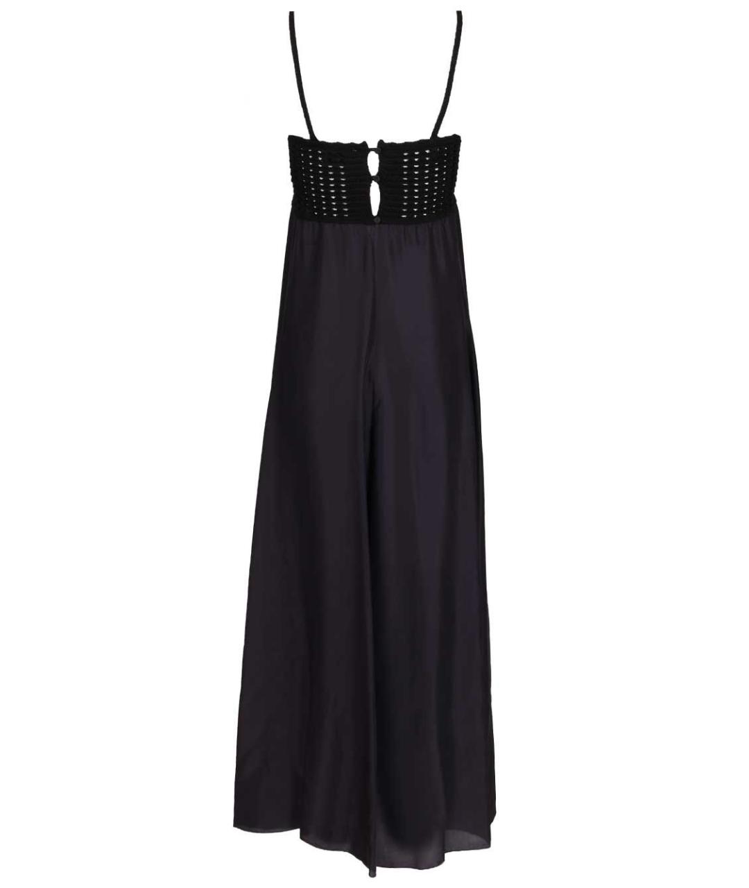 FORTE FORTE Темно-синее хлопковое повседневное платье, фото 2